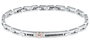 Maserati Pulsera JM423AVD25 en Acero Inoxidable Gris con Cristal Negro