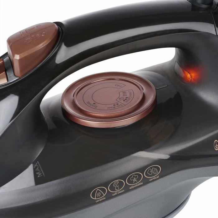Princess Plancha de vapor 322890, 2600W, Negro