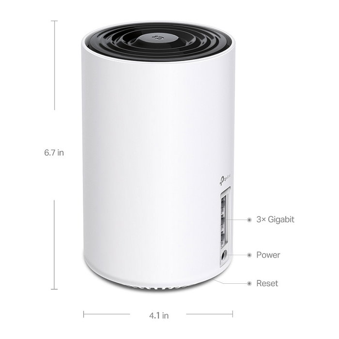 TP-Link Deco X75 Mesh-System AXE5400 (3er) Blanco Wi-Fi 6E Tribanda 670m² 200 Dispositivos Alexa TP-Link Deco X75 Mesh-System AXE5400 (3er) Blanco Wi-Fi 6E Tribanda 670m² 200 Dispositivos Alexa