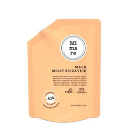 Mimare Mascarilla Hidratante Todo Tipo de Cabellos con Agua de Pepino y Aceite de Lino 200ml