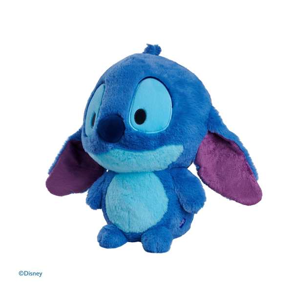 Disney Peluche Stitch Achuchable, 35 cm, Smoby, Juguete de Poliéster para Bebés (+0 meses)