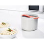 Joseph Joseph M-Cuisine Cocedor de Arroz para Microondas Blanco/Negro