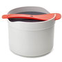 Joseph Joseph M-Cuisine Cocedor de Arroz para Microondas Blanco/Negro