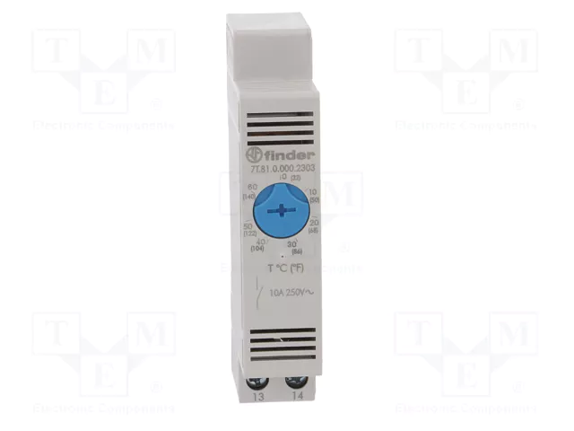 Finder Termostato 7T.81.0.000.2303 para Schaltschrank 17,5mm Finder Termostato 7T.81.0.000.2303 para Schaltschrank 17,5mm