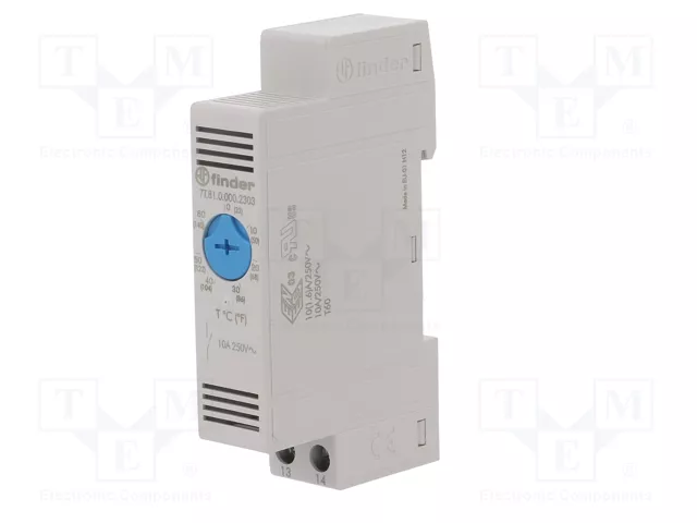 Finder Termostato 7T.81.0.000.2303 para Schaltschrank 17,5mm Finder Termostato 7T.81.0.000.2303 para Schaltschrank 17,5mm
