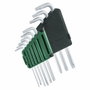 Bosch Juego de llaves Torx de 9 piezas TX8-TX40