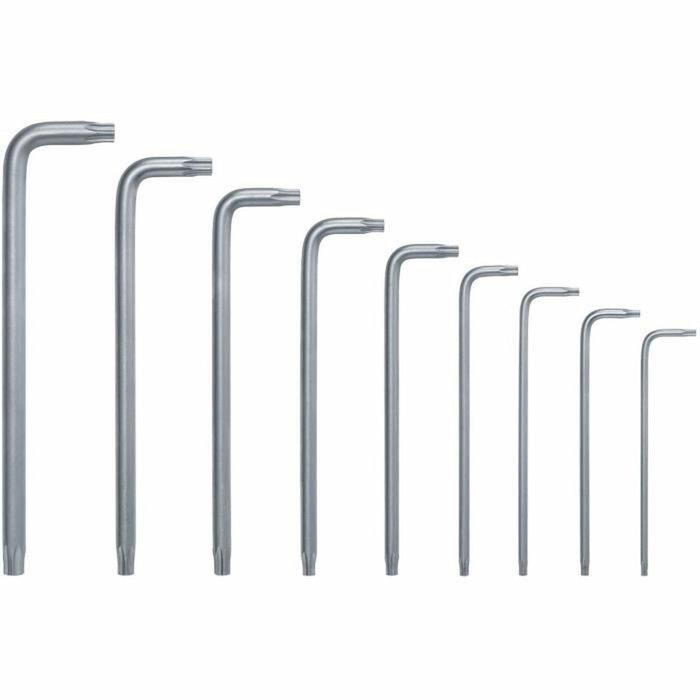 Bosch Juego de llaves Torx de 9 piezas TX8-TX40 Bosch Juego de llaves Torx de 9 piezas TX8-TX40