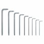 Bosch Juego de llaves Torx de 9 piezas TX8-TX40