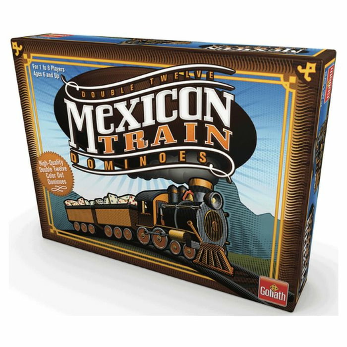 Juego de Mesa Goliath Goliat del Tren Mexicano 18 X 5 X 23 CM