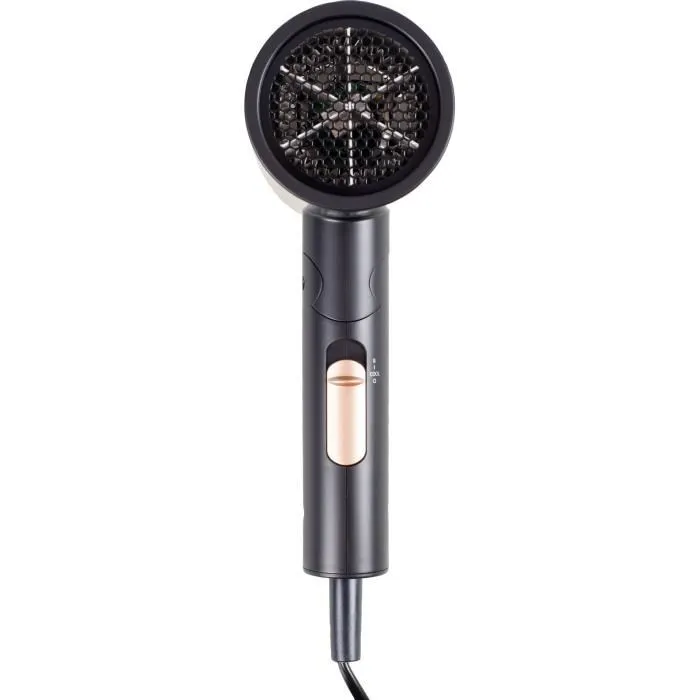 Livoo Secador de pelo iónico DOS173 1600 W Plegable Negro/Rosa