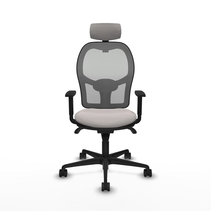 PIQUERAS Y CRESPO Silla de oficina Jorquera Blanco y Gris PIQUERAS Y CRESPO Silla de oficina Jorquera Blanco y Gris