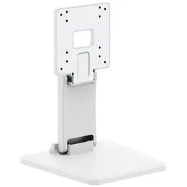 Aisens Soporte de Mesa para Monitor DT27T-445 Eco Inclinable 10-27 Pulgadas, hasta 6.5 kg, Blanco, Compatible con POS y Pantallas Táctiles como Amazon Echo Show 15