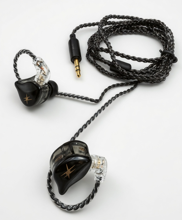 Double Auricular de Oído Double Ier1 con Cable Extraíble