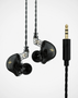 Double Auricular de Oído Double Ier1 con Cable Extraíble
