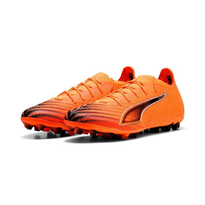 Botas de Fútbol para Adultos Puma Ultra 6 Ultimate Mg Heat Fire B Naranja