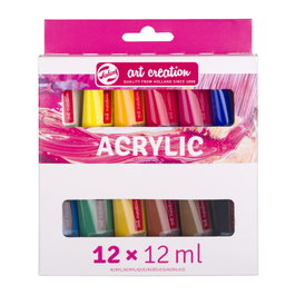 Talens Art Creation Set de pintura acrílica 12 x 12 ml
