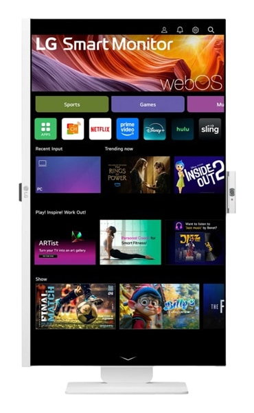 LG Monitor 32U850SA-W 32 Pulgadas 4K UHD IPS Blanco