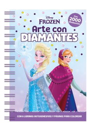 Disney Libros, Frozen. Arte con diamantes, Disney