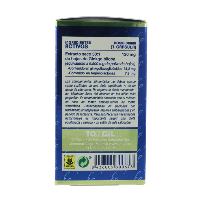 Estado Puro Ginkgo 6500 mg 40 cápsulas Estado Puro Ginkgo 6500 mg 40 cápsulas