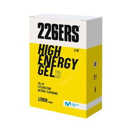 226ERS Estuche 8Ud High Energy Gel 45Gr Limón