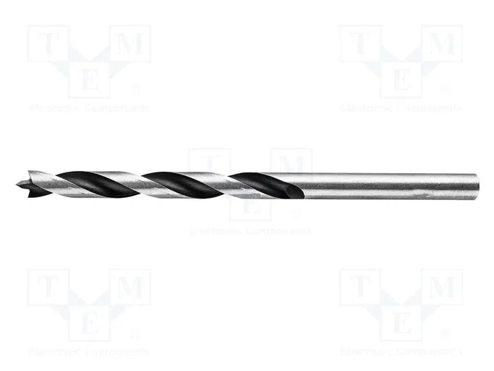 GRAPHITE Broca para madera de 4 mm y 70 mm GRAPHITE Broca para madera de 4 mm y 70 mm
