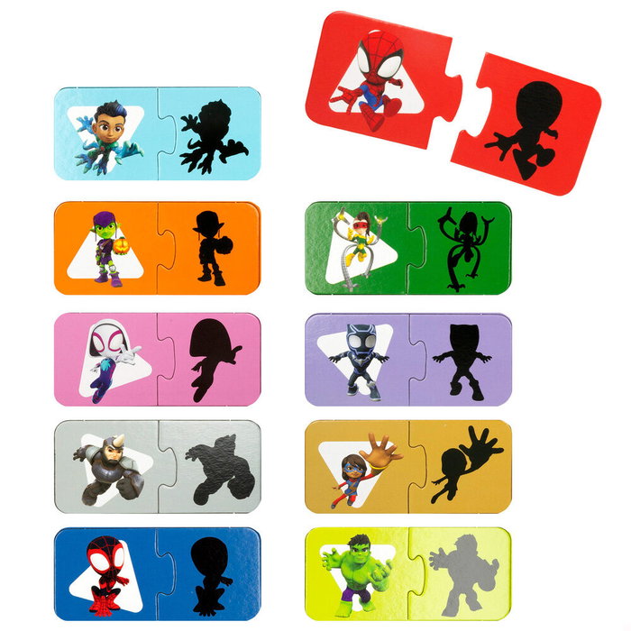 Lisciani Juego de Logica Spidey and his Amazing Friends Marvel para Niños +1 año