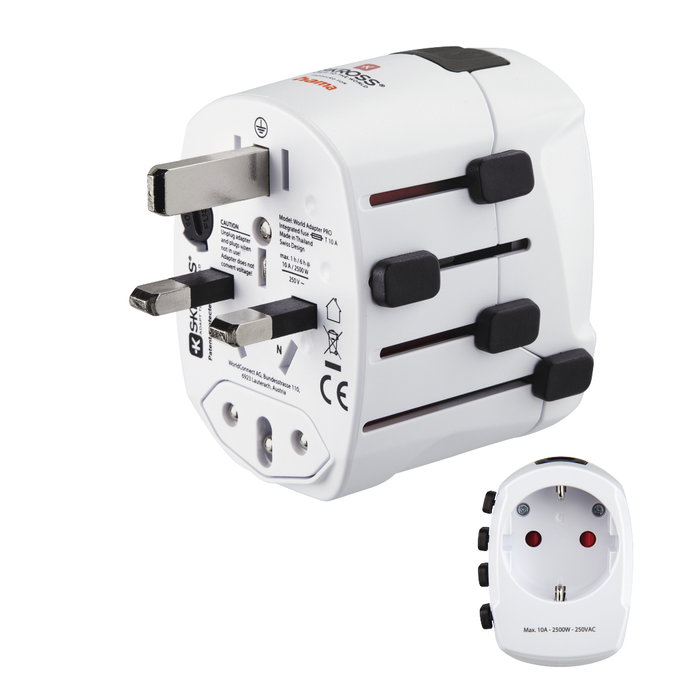 HAMA TRAVEL Adaptador universal 3 Polos HAMA TRAVEL Adaptador universal 3 Polos