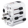 Hama World Travel Pro Adaptador de enchufe eléctrico universal blanco