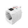 Hama World Travel Pro Adaptador de enchufe eléctrico universal blanco