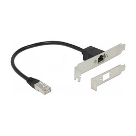 DeLOCK 85803 Cable de extensión de red RJ45 Cat.5e 30 cm