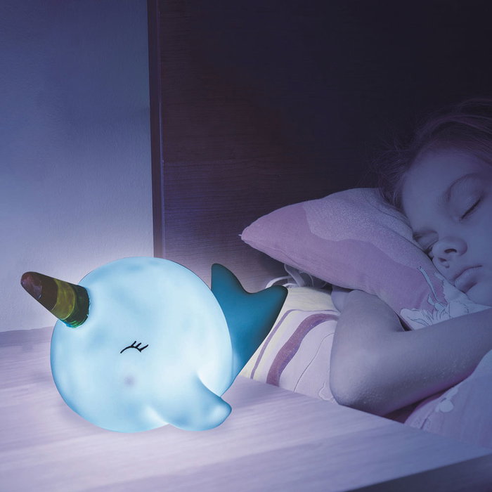 Home Deco Kids Luz Quitamiedo Ballena - Iluminación Decorativa para Habitación Infantil