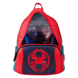 Loungefly Mochila Miles Morales Spider-Verse Marvel 26cm Cuero Vegano
