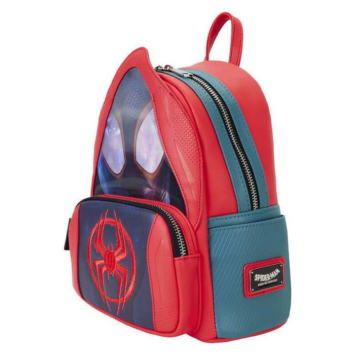 Loungefly Mochila Miles Morales Spider-Verse Marvel 26cm Cuero Vegano