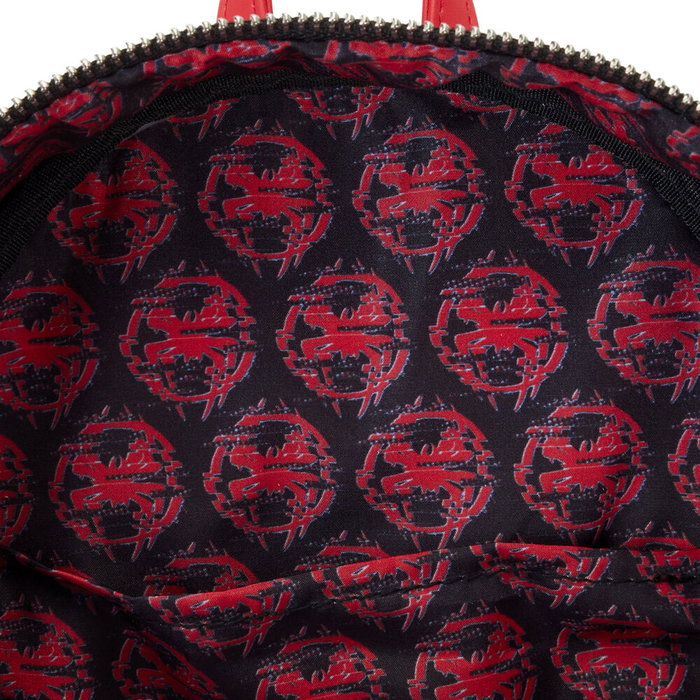Loungefly Mochila Miles Morales Spider-Verse Marvel 26cm Cuero Vegano