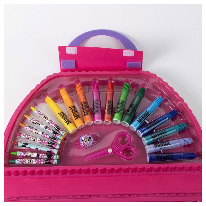 Cerdá Set Coloreable Minnie Disney 50 Piezas Rosa