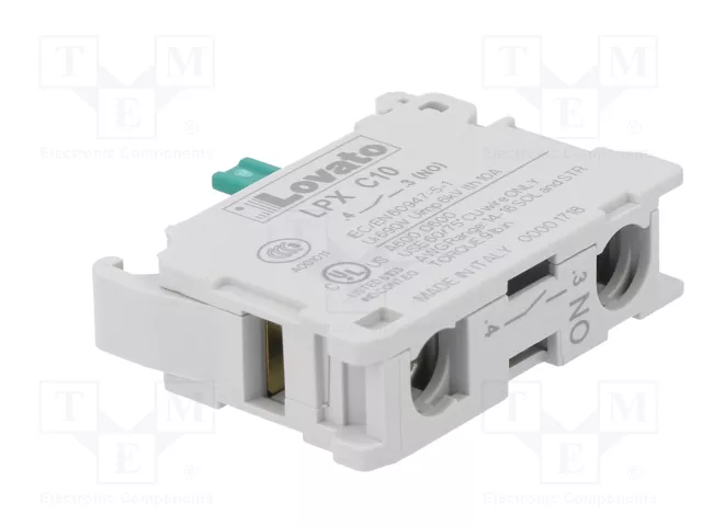 LOVATO ELECTRIC Bloques de Contactos Platinum 22mm NA de Frente