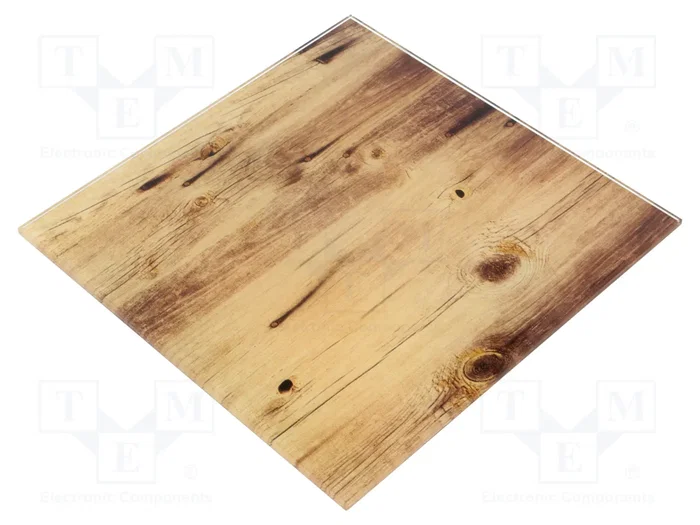 ORNO Panel decorativo de vidrio roble 170x170x10mm ORNO Panel decorativo de vidrio roble 170x170x10mm