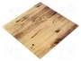 ORNO Panel decorativo de vidrio roble 170x170x10mm