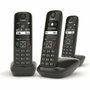 Gigaset AS690 Trio Negro Teléfono Fijo
