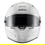 Sparco S0033551S Casco Sky KF-5W Kevlar-Fiberglass FIA Karting Talla S Blanco