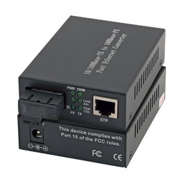 EFB Elektronik EL025V2 Convertidor de medios Fast Ethernet RJ45 a Singlemode SC 100FX 10KM