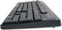 Hama CK-100/WKM-100 Teclado con cable 100% (full-size) Negro Distribución Polaca
