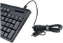 Hama CK-100/WKM-100 Teclado con cable 100% (full-size) Negro Distribución Polaca