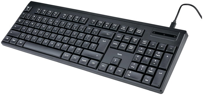 Hama CK-100/WKM-100 Teclado con cable 100% (full-size) Negro Distribución Polaca Hama CK-100/WKM-100 Teclado con cable 100% (full-size) Negro Distribución Polaca