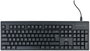 Hama CK-100/WKM-100 Teclado con cable 100% (full-size) Negro Distribución Polaca
