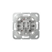 GIRA 315100 Interruptor oscilante Cromo, Gris