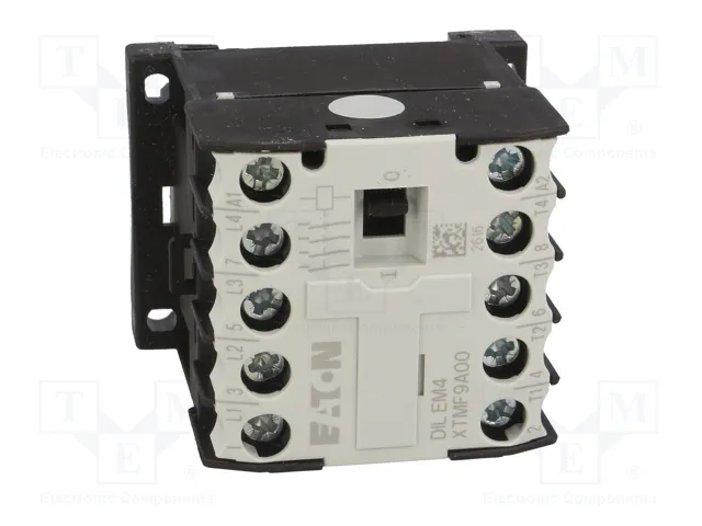EATON ELECTRIC DILEM4-24VAC Contactor 4-polar 9A 24VAC