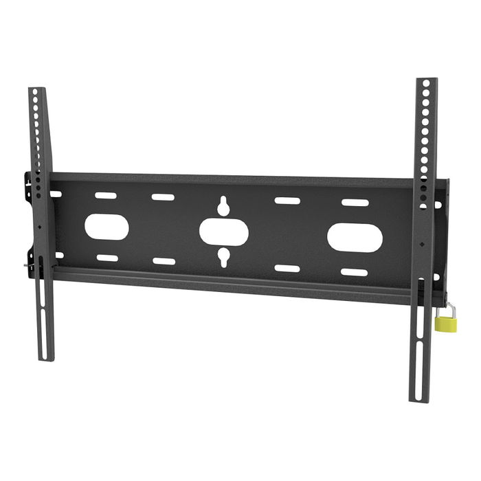 Iiyama MD-WM6040 Soporte de Pared para Monitor/TV 600x400mm, Capacidad 125kg, VESA 100x100mm, Negro con Cierre de Seguridad