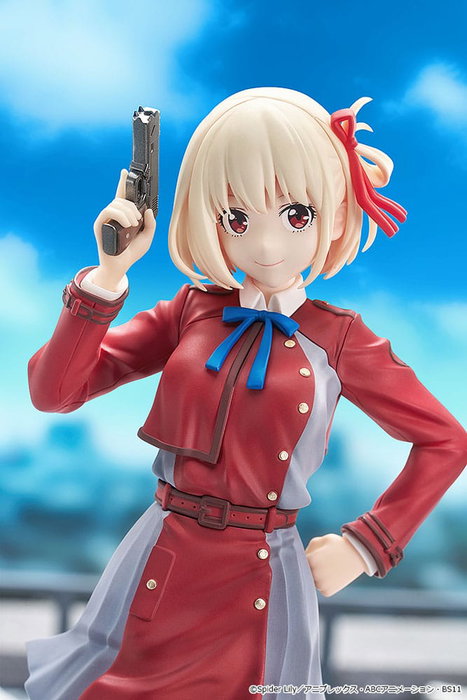 Lycoris Recoil Estatua PVC Pop Up Parade Chisato Nishikigi 18 cm Lycoris Recoil Estatua PVC Pop Up Parade Chisato Nishikigi 18 cm