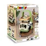Smoby Carro Veterinario Zoo 3032163404057 con Peluche Panda y Accesorios - Producto 2 en 1: Jaula de Transporte